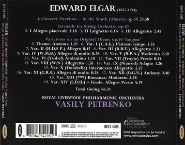 Vasily Petrenko, Royal Liverpool Philharmonic Orchestra - Edward Elgar: Enigma Variations (2019)