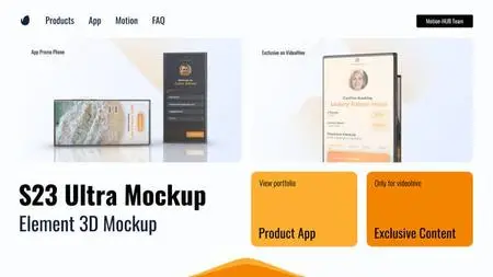 App Promo 3D Phone Mockup 49665489