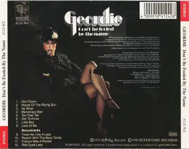 Geordie - 1974 - Don't Be Fooled By The Name APE + CUE