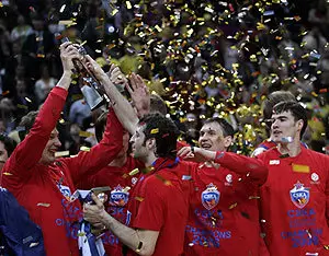 Final Four 2006 Basketball Euroligue : CSKA - Maccabi (4 quarter)