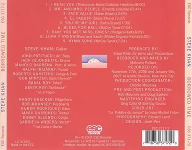 Steve Khan - Borrowed Time (2007) {ESC Records}