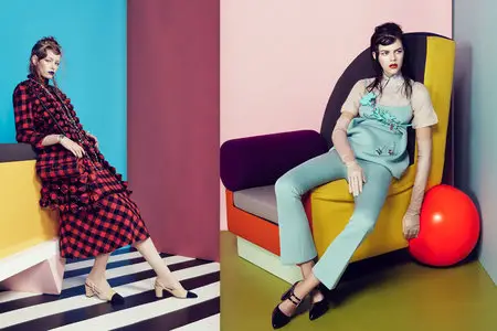 Antonia Wesseloh, Hollie May Saker - Sofia Sanchez & Mauro Mongiello Photoshoot for Numéro Tokyo, September 2015