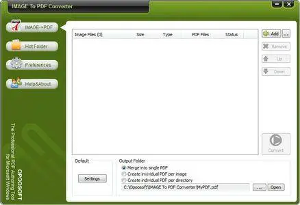 OpooSoft Image To PDF Converter 6.9 Portable