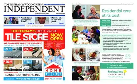 Tottenham & Wood Green Independent – November 09, 2018