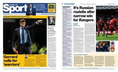 The Herald Sport (Scotland) – August 24, 2018