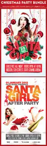 GraphicRiver - Christmas Flyers Bundle 2 in 1