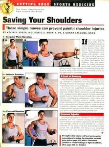 Muscle & Fitness - Save your Shoulders