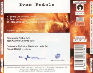 Ivan Fedele - Scena - Ruah - Concerto per cello (2004)