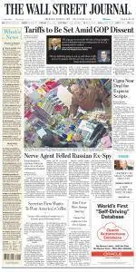 The Wall Street Journal - March 8, 2018