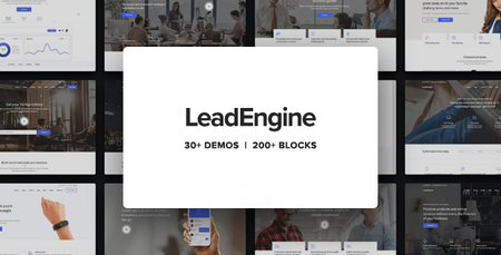 Themeforest - LeadEngine v4.5 - Multi-Purpose Theme with Page Builder NULLED