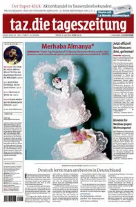 Tageszeitung TAZ vom 11 Juli 2014