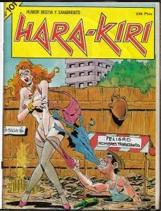 Hara Kiri #101 (de 152) Humor bestia y sangriento