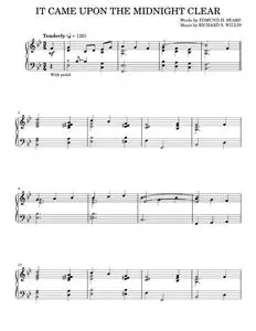 It Came Upon The Midnight Clear - Edmund Hamilton Sears (Piano Solo)