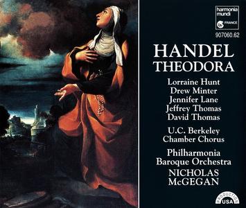 Nicholas McGegan, Philharmonia Baroque Orchestra, Berkeley Chamber Chorus - George Frideric Handel: Theodora (1992)