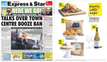 Express and Star Sandwell Edition – March 09, 2018