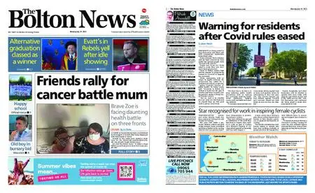 The Bolton News – July 19, 2021