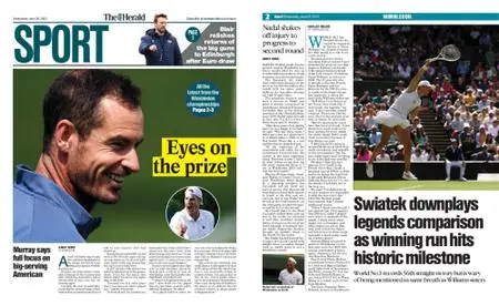 The Herald Sport (Scotland) – June 29, 2022
