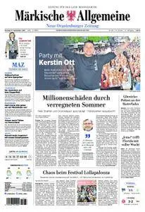 Neue Oranienburger Zeitung - 11. September 2017