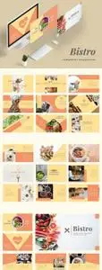 Bistro Restaurant Powerpoint, Keynote, Google Sliders Templates Presentation