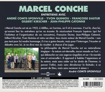 Marcel Conche, "Entretiens avec ..."