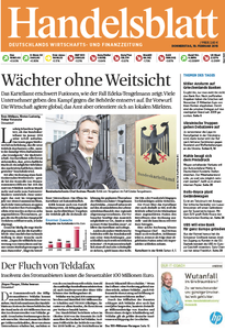 Handelsblatt vom Donnerstag, 19. Februar 2015