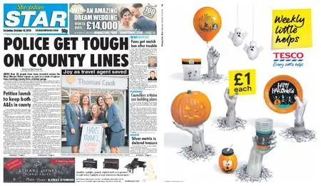 Shropshire Star Shrewsbury Edition – October 19, 2019