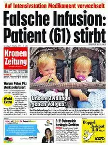 Kronen Zeitung Tirol - 07. Oktober 2017