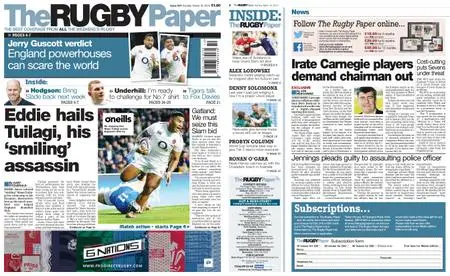 The Rugby Paper – March 10, 2019