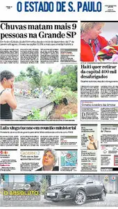 Jornal O Estado de SP em PDF, Sábado, 22 de Janeiro de 2010