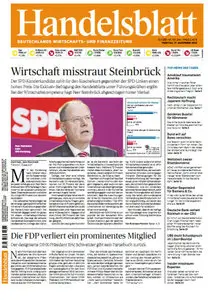 Das Handelsblatt vom 17 Dezember 2012
