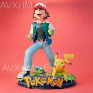 Ash and Pikachu - Pokemon