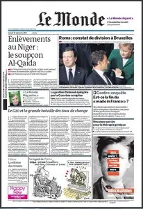 Le Monde, du Samedi 18 Septembre 2010 Plus Suppl. Argent