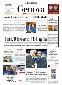 la Repubblica Genova - 26 Giugno 2024