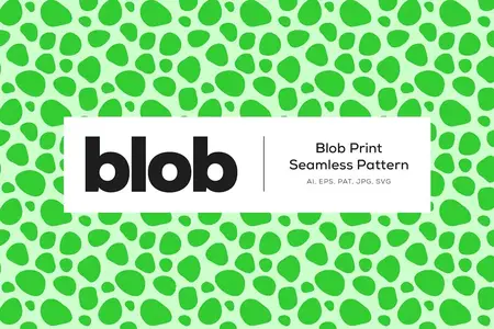 EE - Blob Print Seamless Pattern 2P74UDW