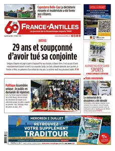France-Antilles Guadeloupe - 30 Juin 2025