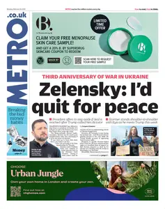 Metro UK - 24 February 2025