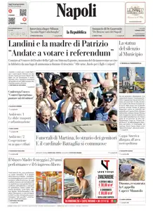 la Repubblica Napoli - 5 Giugno 2025