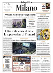 la Repubblica Milano - 22 Agosto 2024