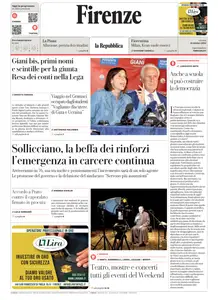 la Repubblica Firenze - 16 Ottobre 2025