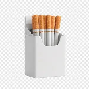 Magnific - PSD leather cigarette box mockup