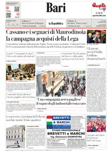 la Repubblica Bari - 8 Ottobre 2025