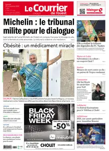 Le Courrier de l'Ouest Cholet - 23 Novembre 2024