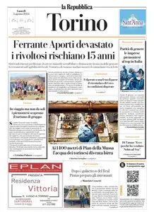 la Repubblica Torino - 5 Agosto 2024