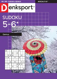 Denksport Sudoku 5-6 genius - 24 Oktober 2024