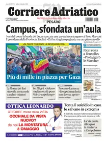 Corriere Adriatico Pesaro - 4 Ottobre 2025