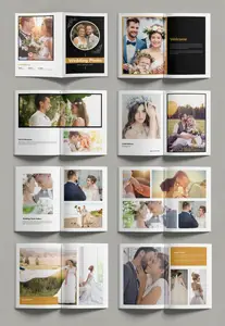 Wedding Photo Album Template 769143257