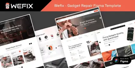 EE - ThemeForest - Wefix - Gadget Repair Services Figma Template 59187382 v1.0