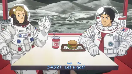 Space Brothers (2012 S02E39 A Small Note and a Big Lucky Charm Dekinai