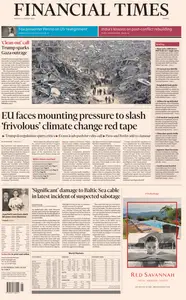 Financial Times Europe - 27 January 2025