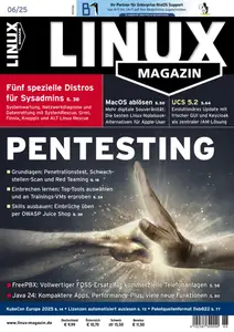 Linux-Magazin - Juni 2025